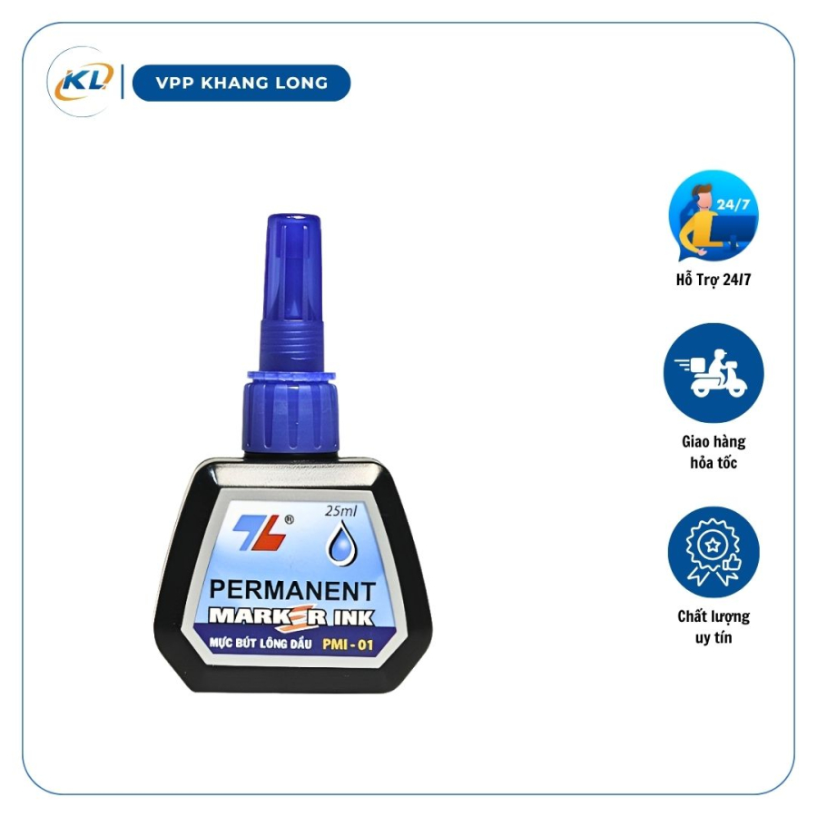 Mực lông dầu PMI-01 Thiên Long